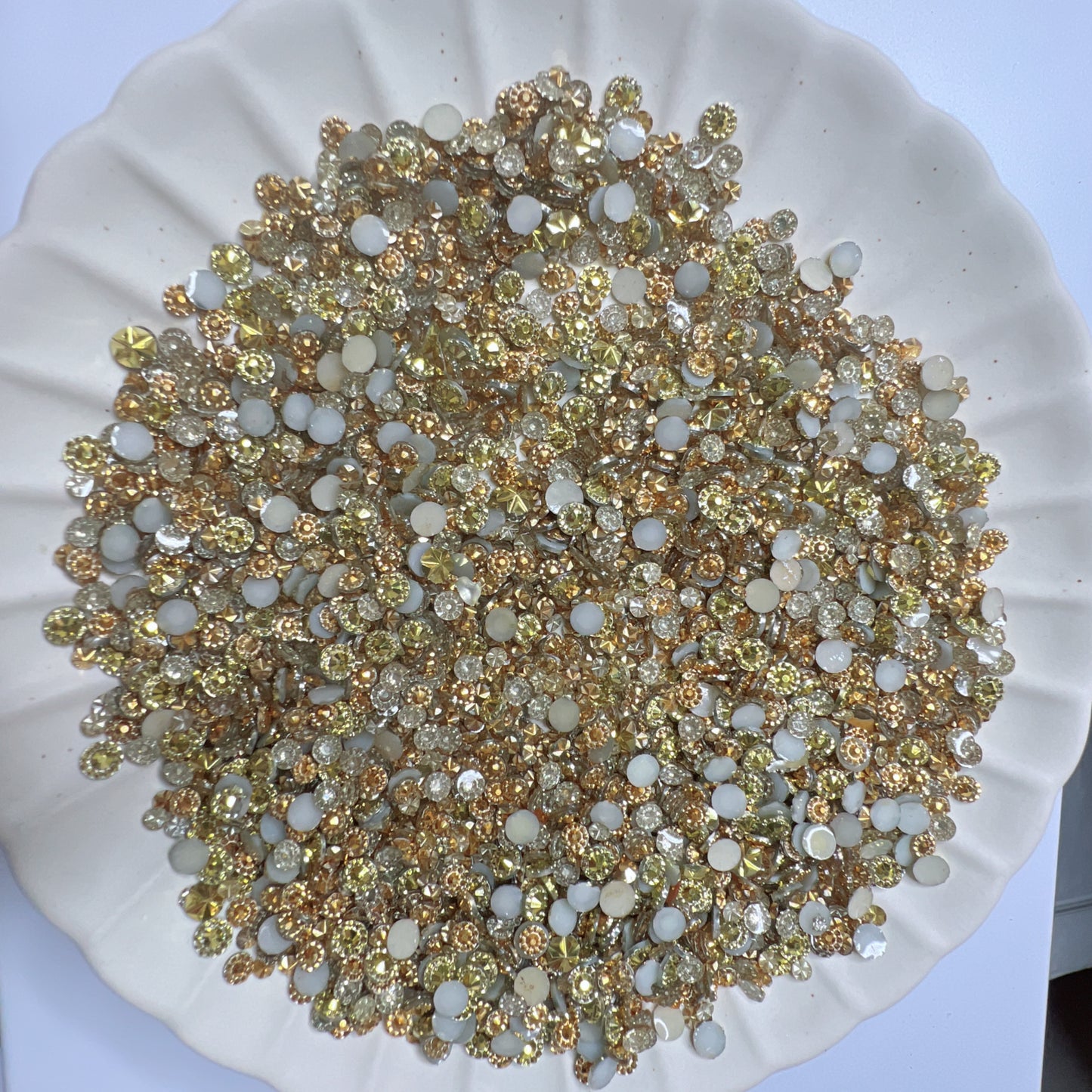 Golden Rhinestones Mixed