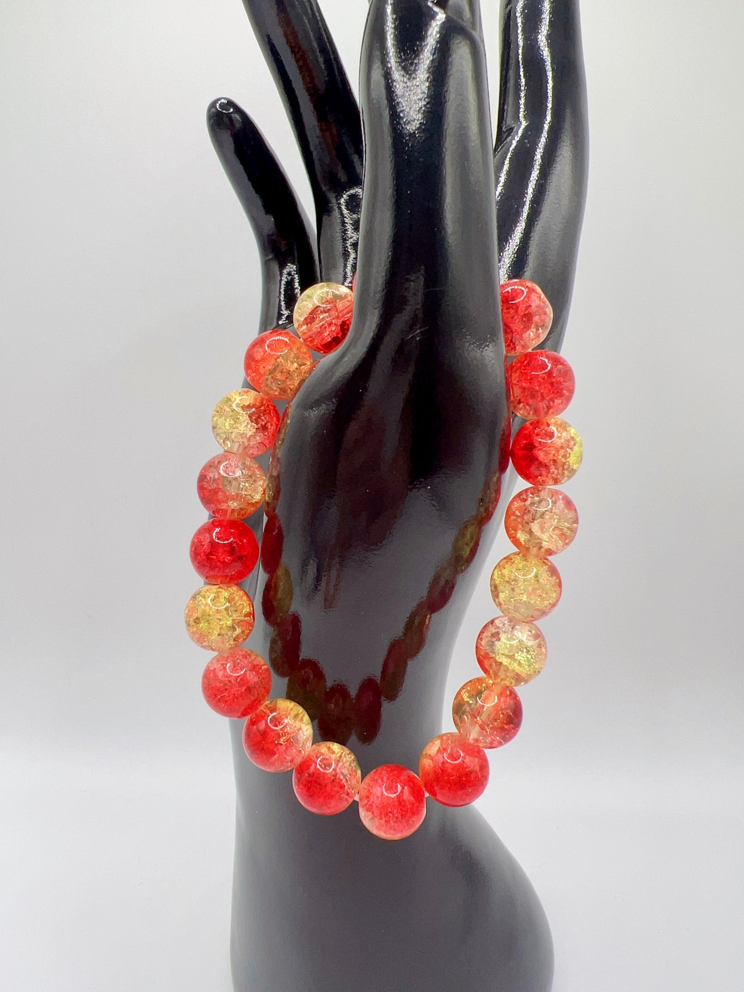 Stretchy Beaded Bracelet Simple But Elegant Style