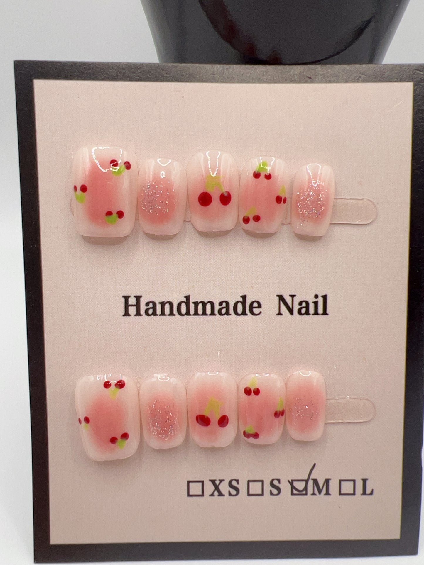 Short Square Press-On Nails ā Simple Daily Designs, 10 Styles, Medium Size