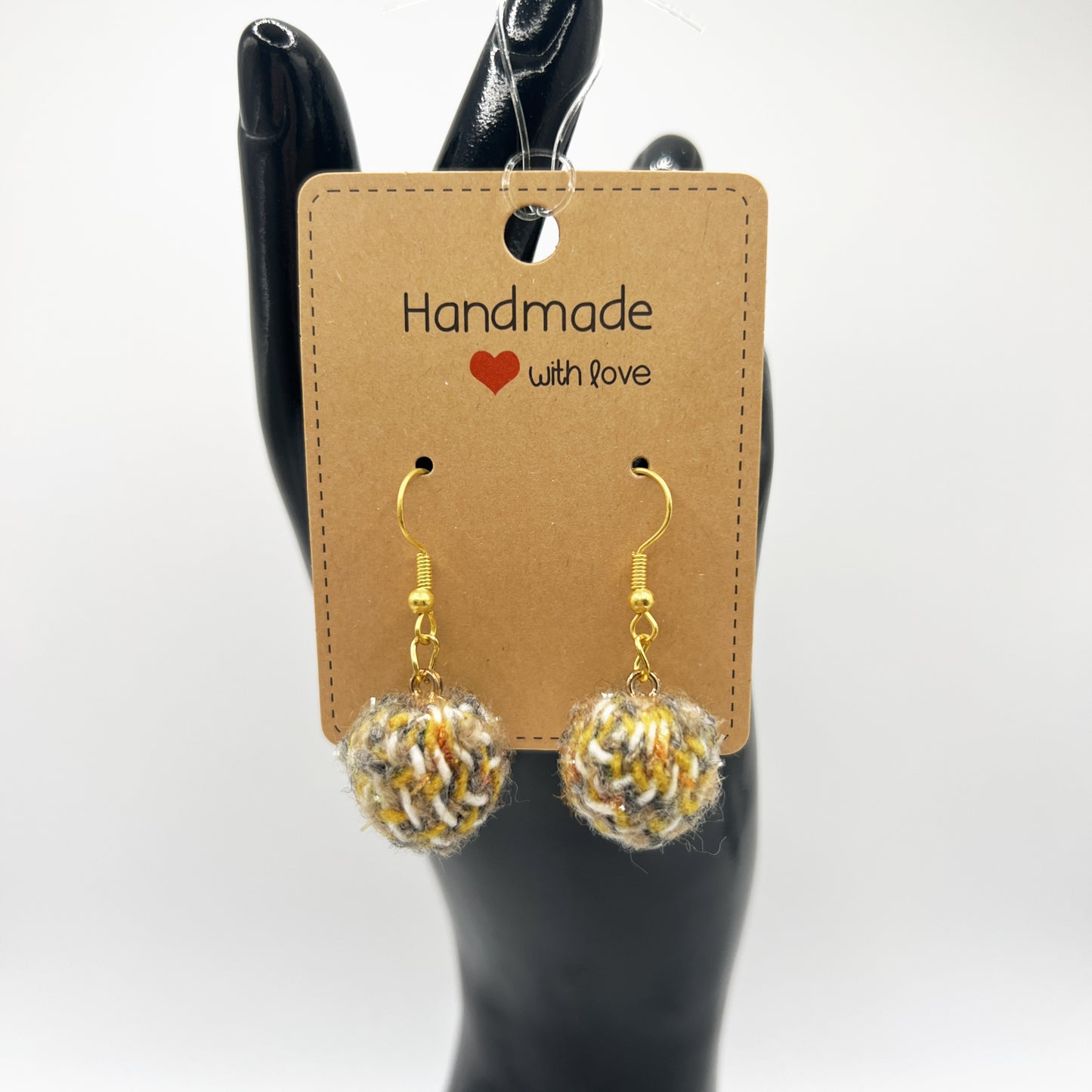 Multicolor Fluffy Pom-Pom Drop Earrings | Lightweight & Playful | Colorful Statement