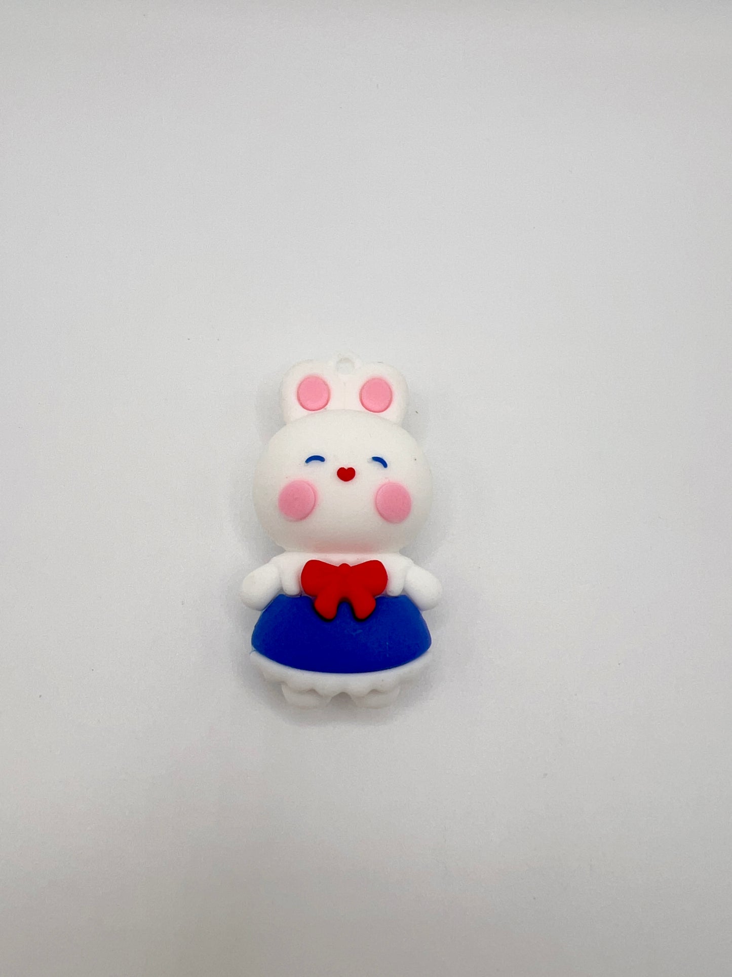 Rubber 3D Cartoon Pendant for Making Keychain / Bag Chain