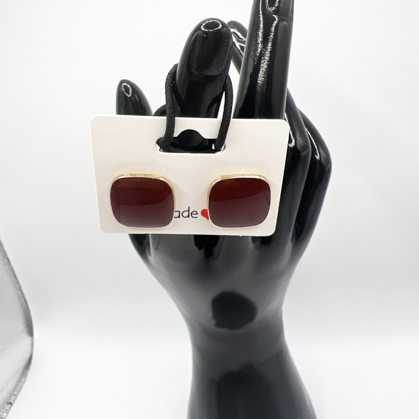Minimalist Square Earrings | Modern Fashion Design | 4 Color Options Available