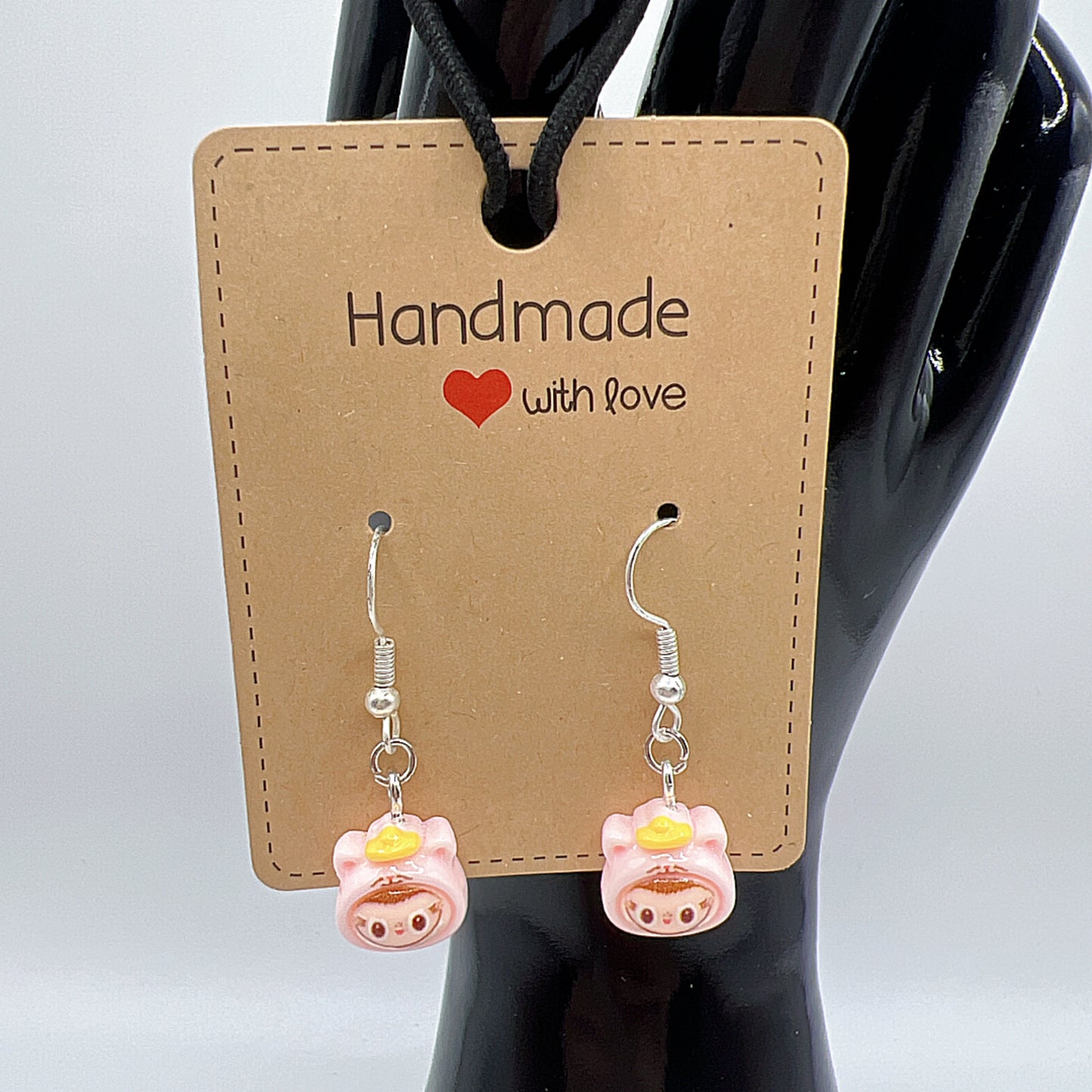 Labubu Earrings – Multiple Colors Available