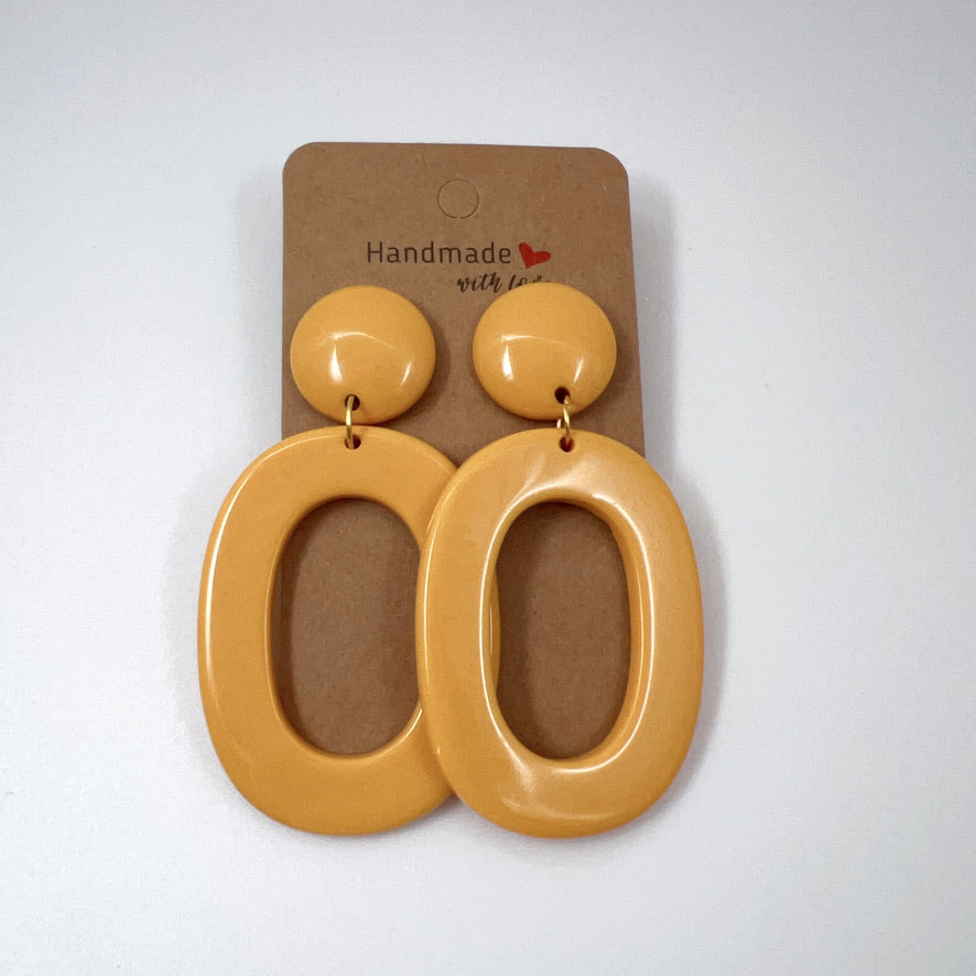 Handmade Geometric Statement Earrings – Fashion Dangle Earrings for Women
