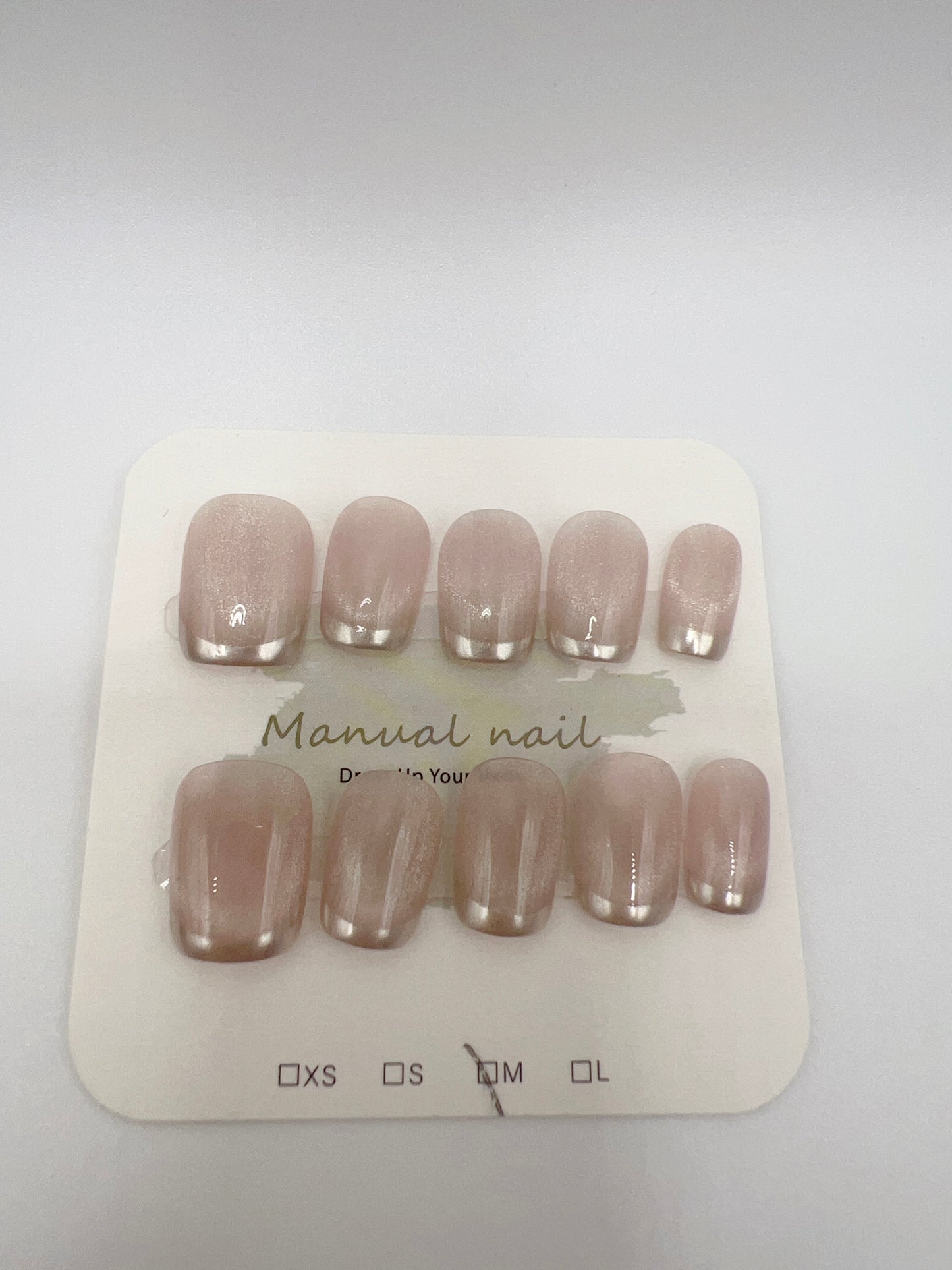 Short Square Press On Nails Simple design – 10 Designs Medium Size