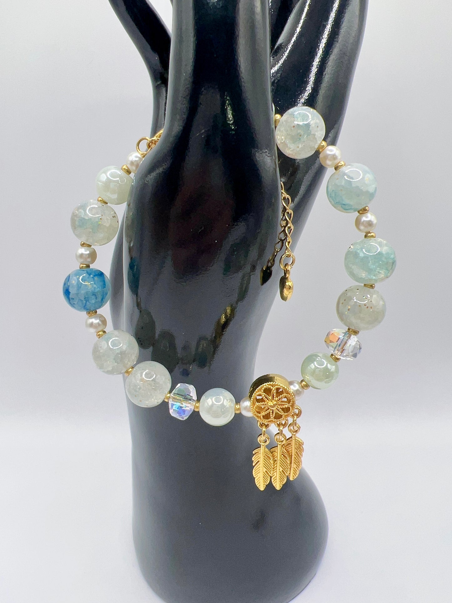 Bead Bracelet with Cute Charms & Spacers – Adjustable 10 Designs