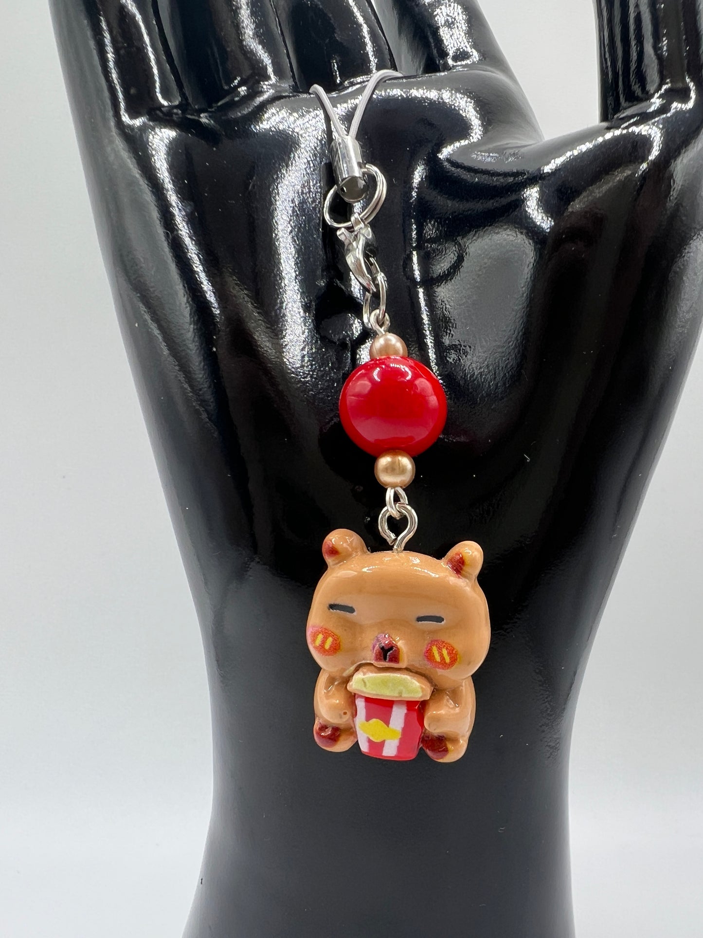Cartoon Resin Keychain / Bag Chain – Lightweight Cute Accessory