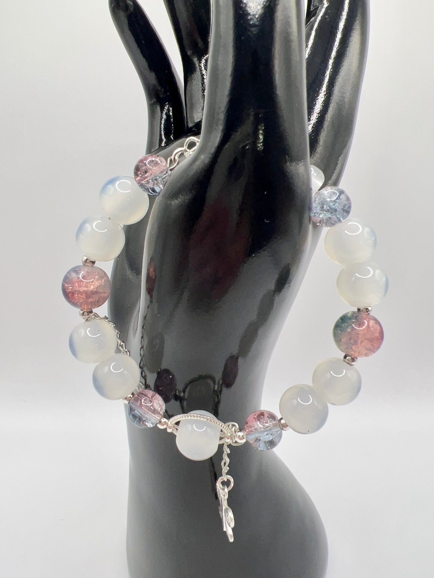 Adjustable Bead Bracelet with Cute Charms & Spacers