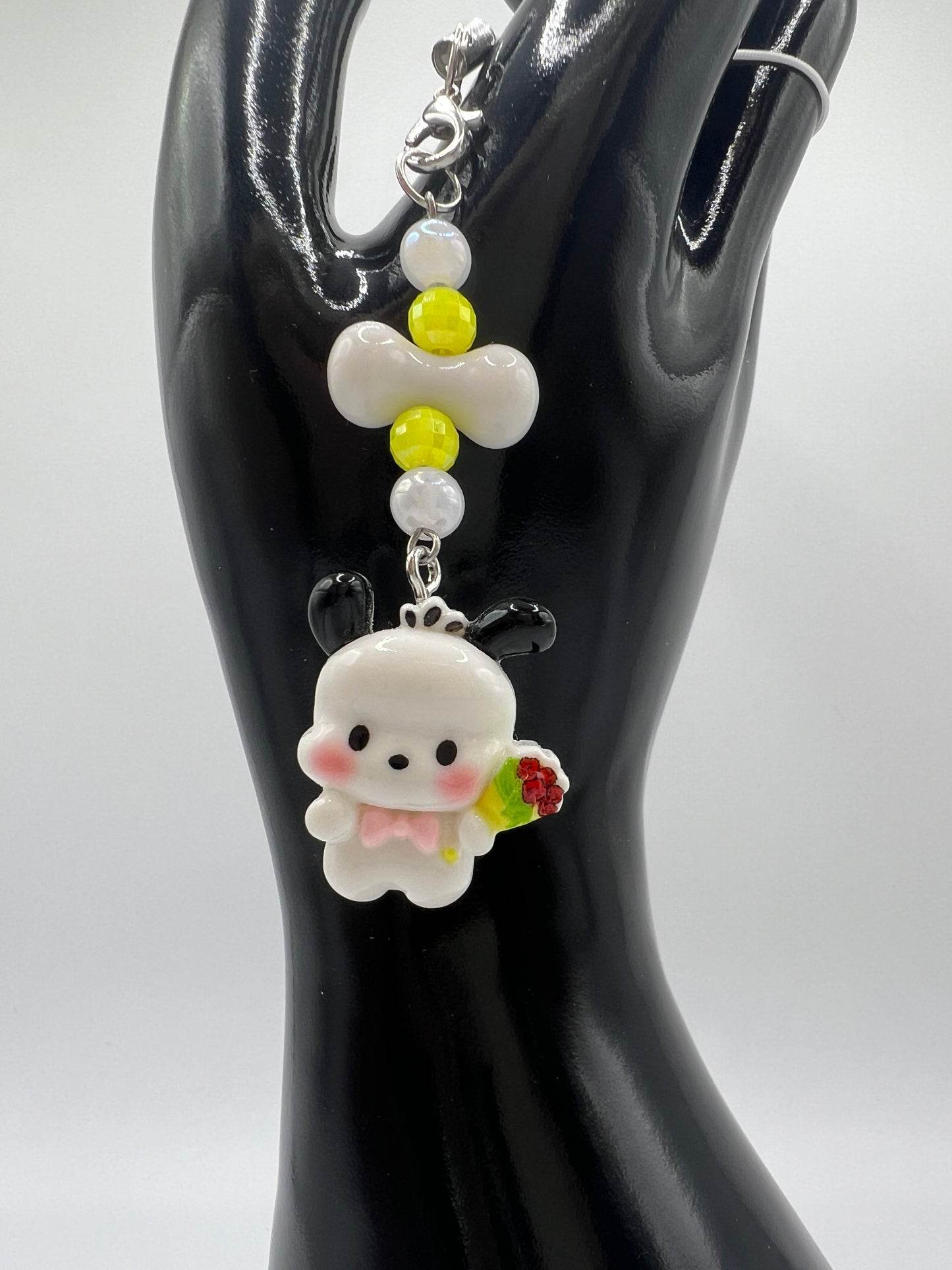 Cartoon Resin Keychain / Bag Chain – Lightweight Cute Accessory