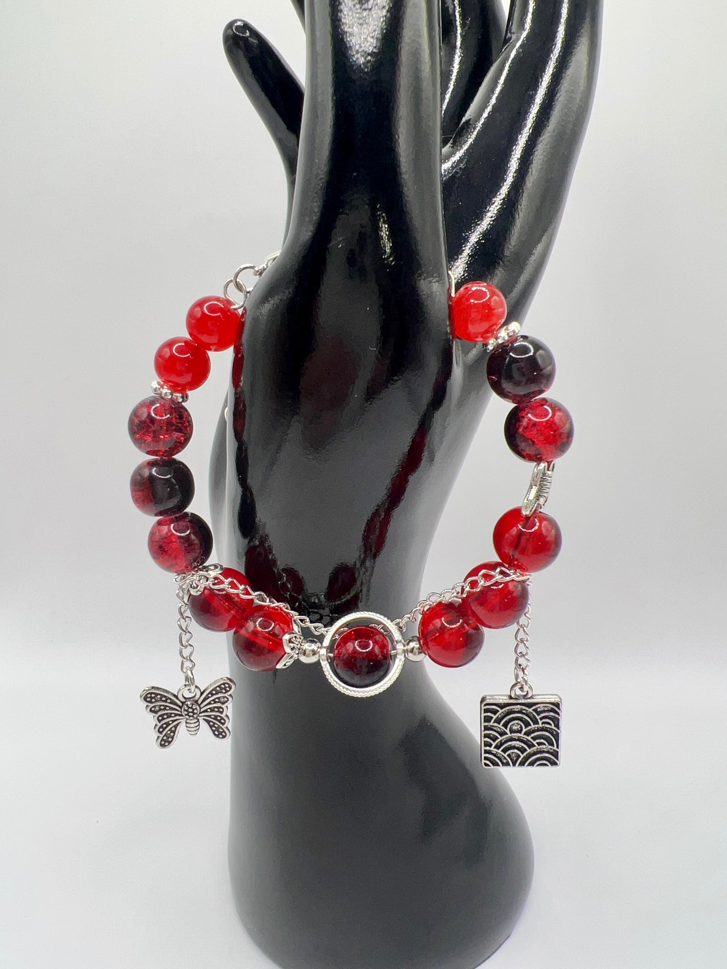 Adjustable Bead Bracelet with Cute Charms & Spacers