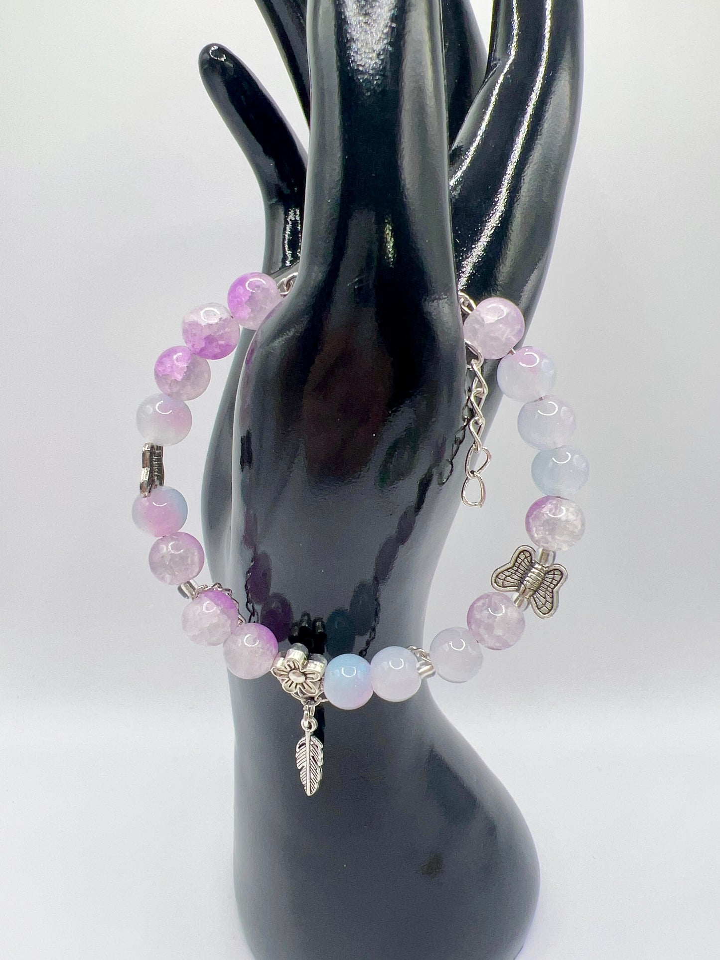 Bead Bracelet with Cute Charms & Spacers – Adjustable 10 Designs