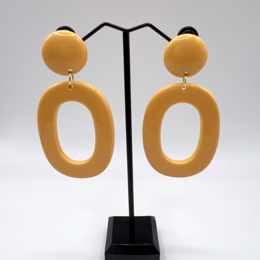 Handmade Geometric Statement Earrings – Fashion Dangle Earrings for Women