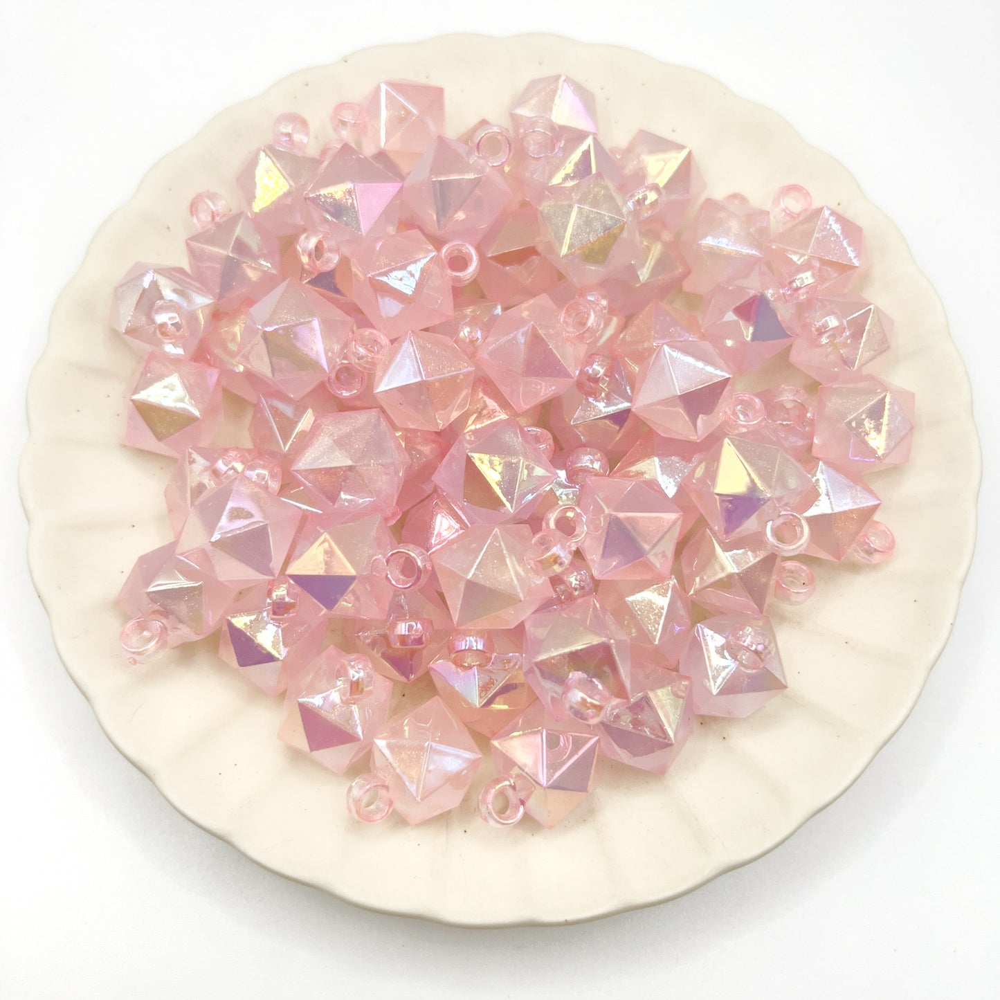 Kawaii Pastel Bead Bundle Lot – 360 PCS Resin Acrylic Beads DIY