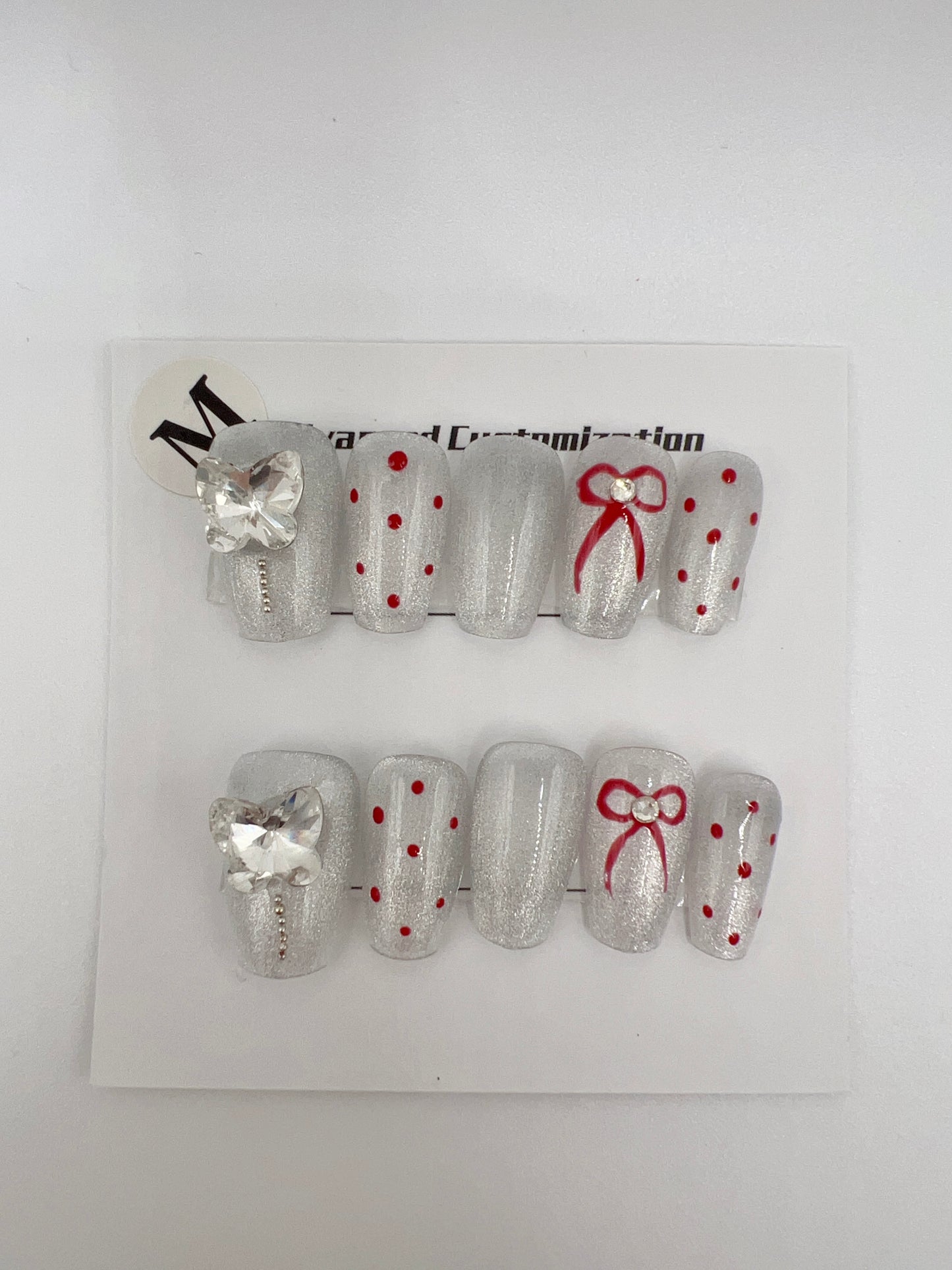 Short Coffin Press On Nails Simple Design – Medium Size