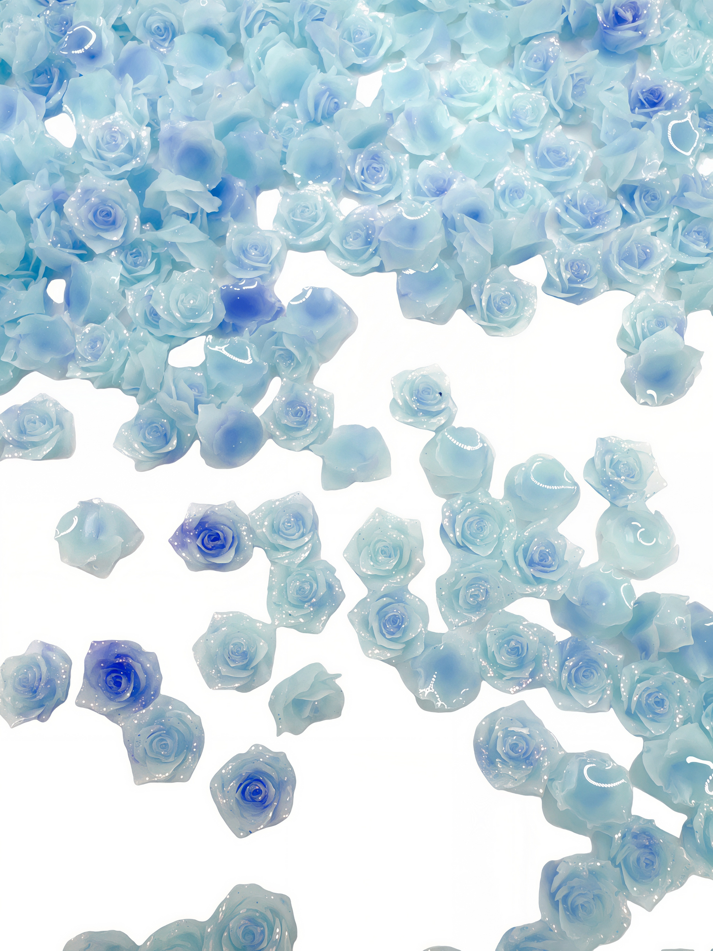 3D Resin Flower Charms – Cute Floral for Nail Art Embellishments and DIY