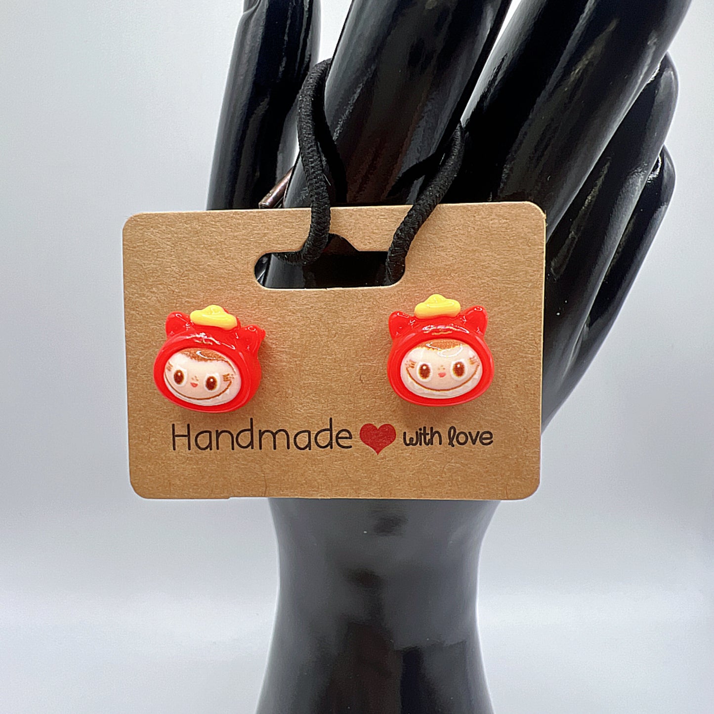 Cue Monster Stud Earrings – Multiple Colors Available