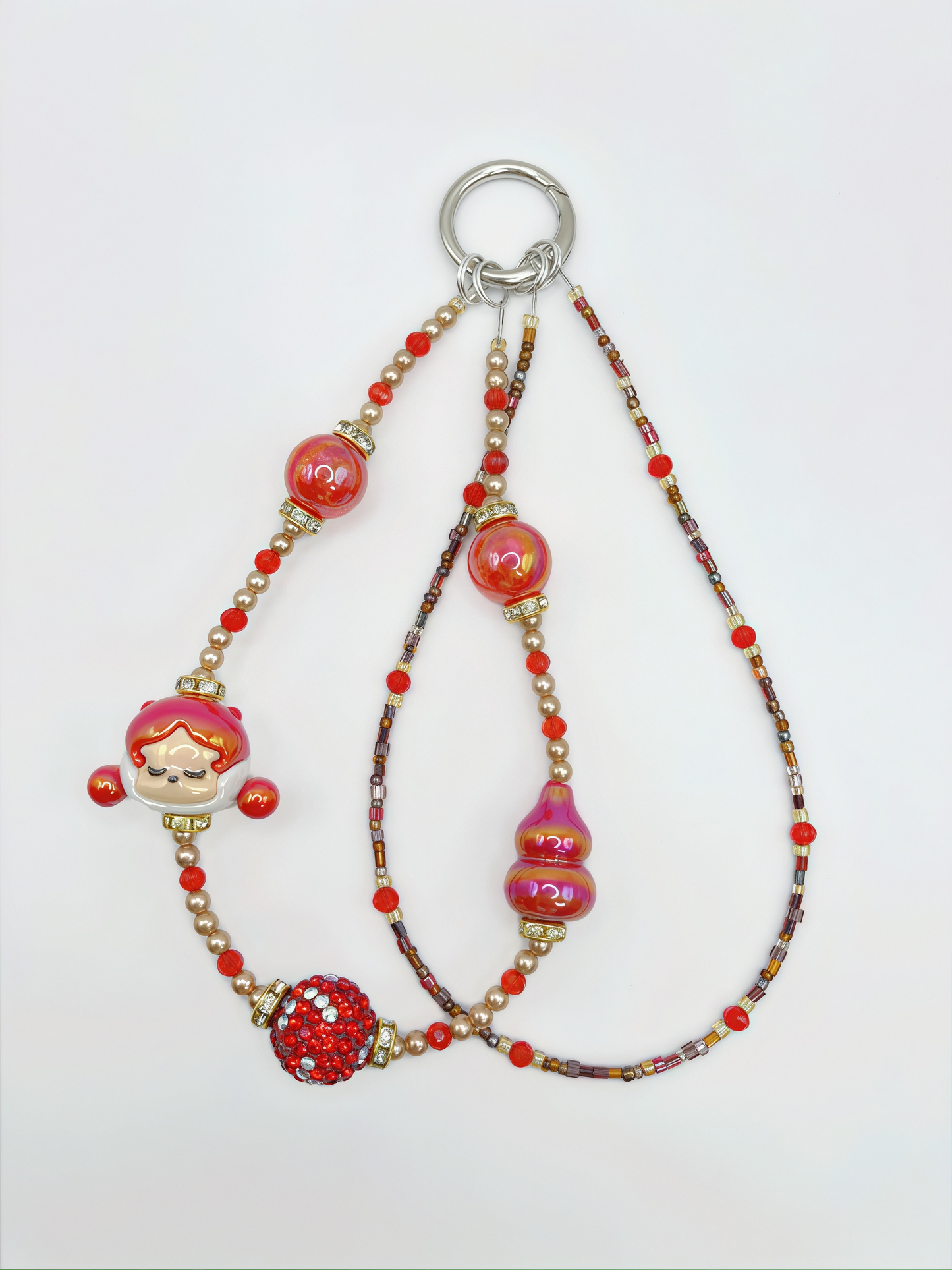 Handmade Beaded Phone Chain & Bag Chain – Cute and Elegant Design