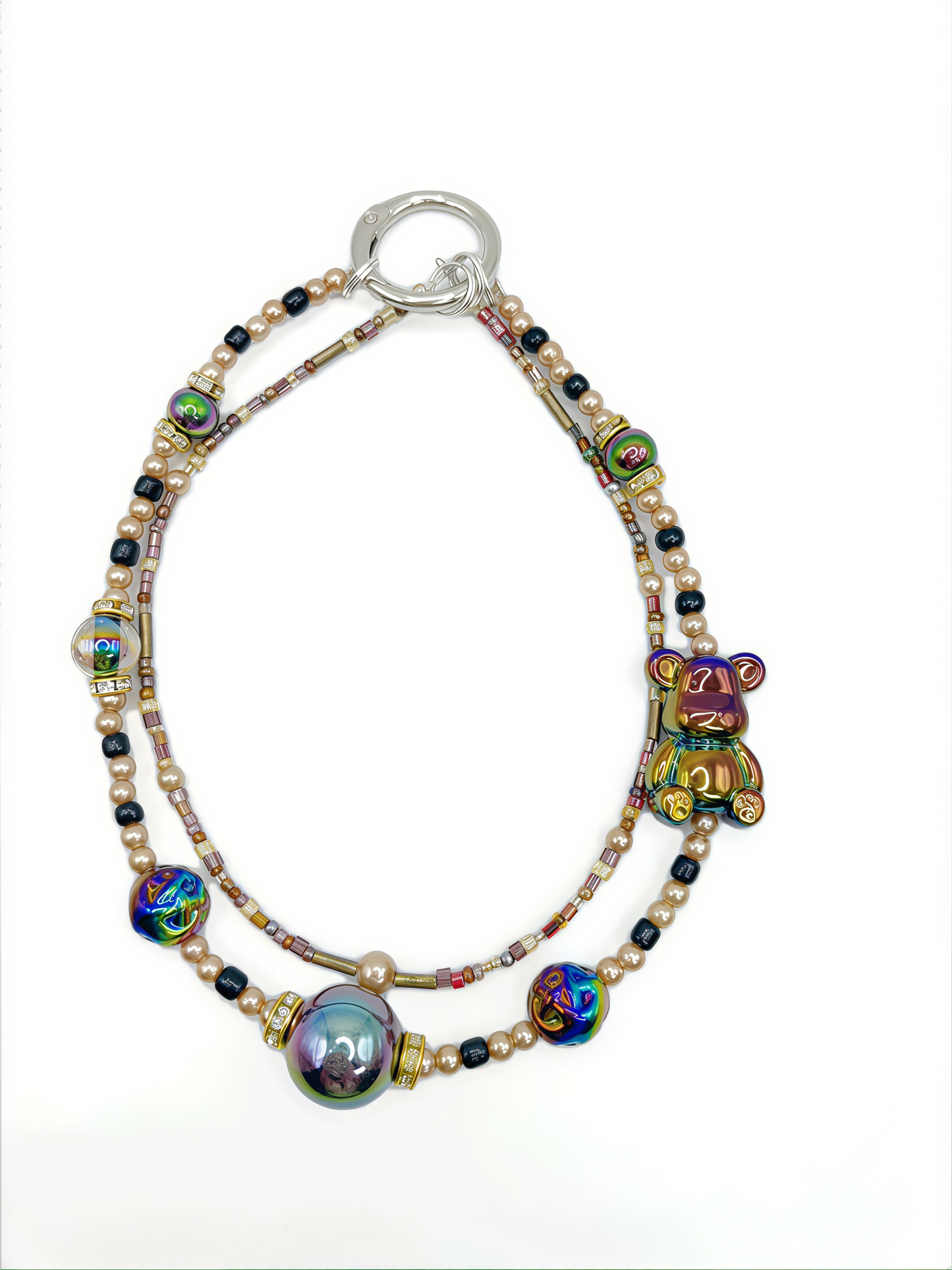 Handmade Beaded Phone Chain & Bag Chain – Cute and Elegant Design