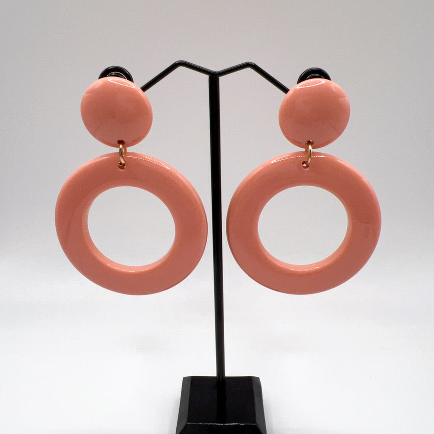 Handmade Geometric Statement Earrings – Fashion Dangle Earrings for Women