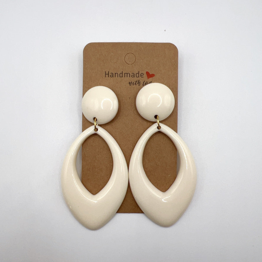 Handmade Geometric Statement Earrings – Fashion Dangle Earrings for Women