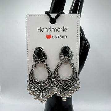 Bohemian Style Drop Earrings – Gold & Silver Lightweight Jewelry