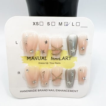 Cute Short Length Press-On Nails – Medium Size 💅✨