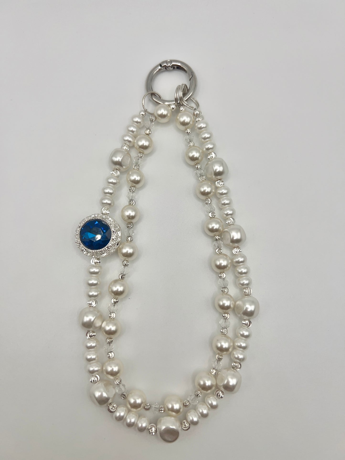 Handmade Rhinestone Ball Baroque Style Keychain/Bag Chain/Phone Chain