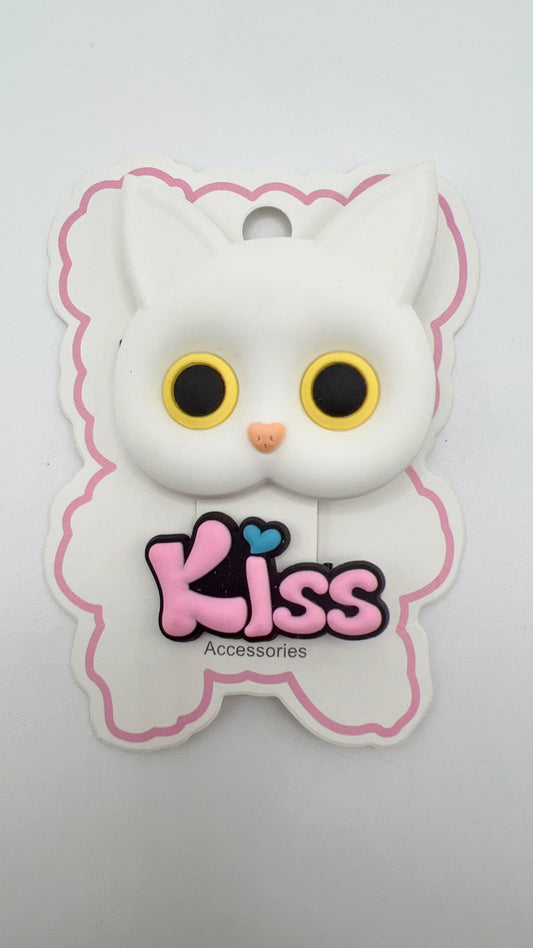 Handmade Silicone Cartoon Cute Hair Clip for Girls Two Style Options Gift Idea