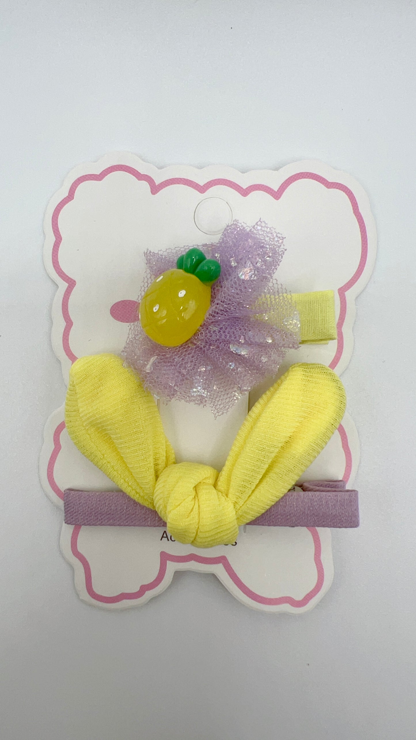 Cute Fruit Hair Clips Set – 3 Options, Perfect for Girls & Gifts