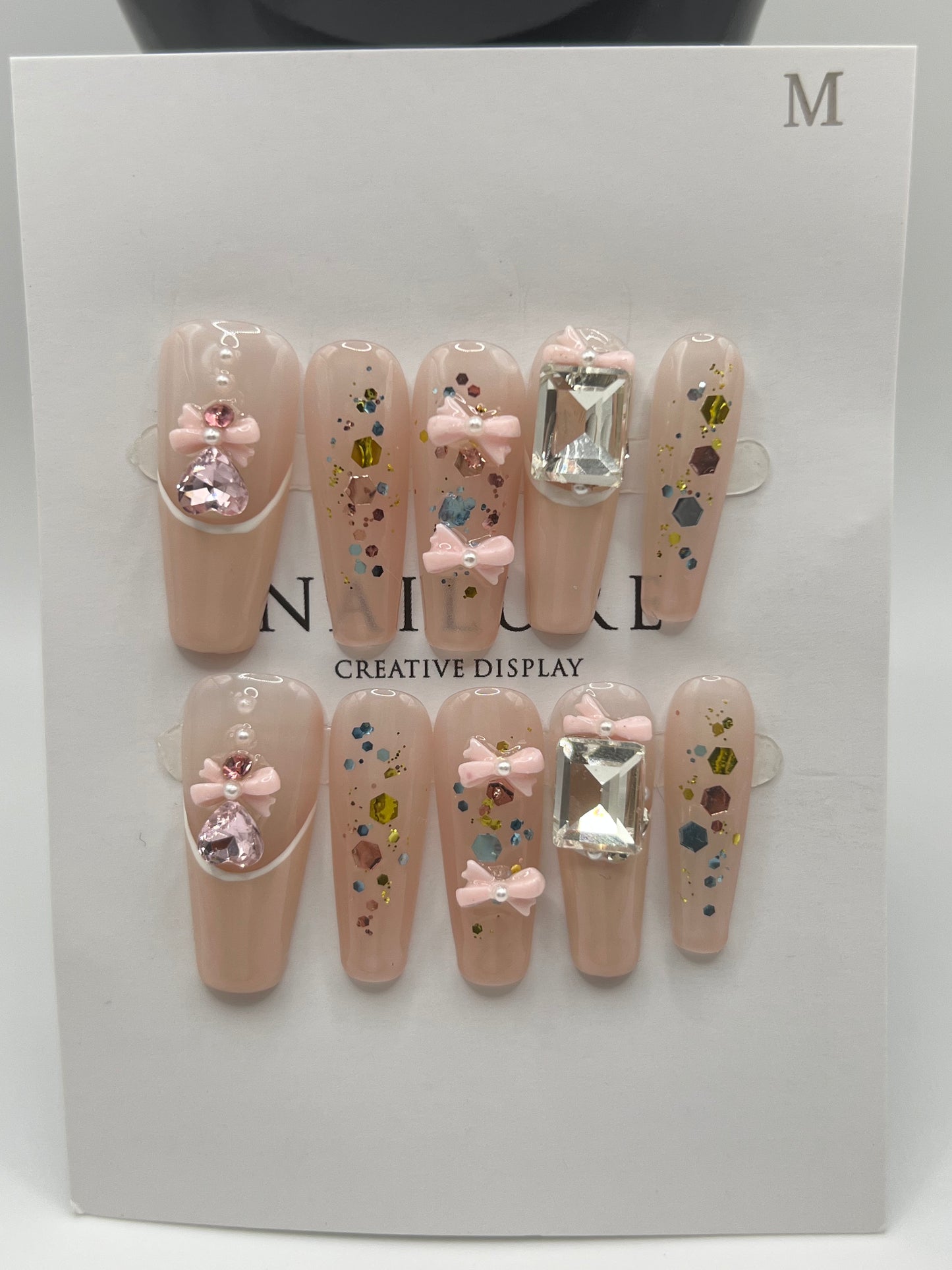 Cute Press-On Nails – Medium Size-10 design available