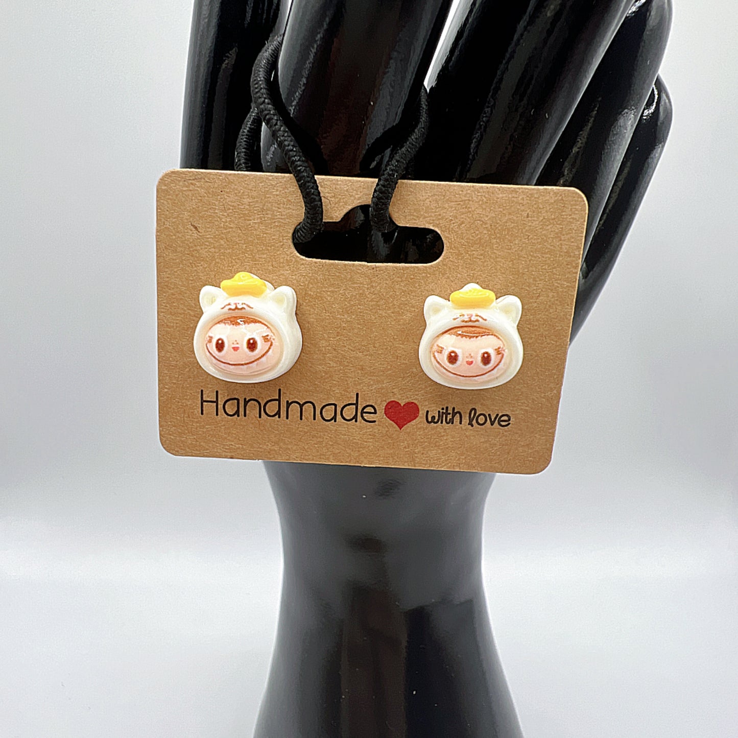 Cue Monster Stud Earrings – Multiple Colors Available