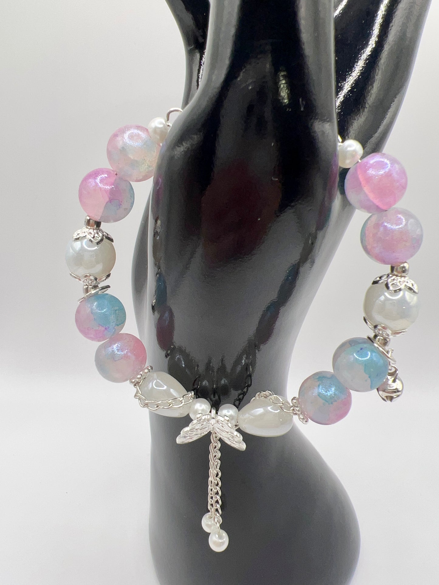 Adjustable Bead Bracelet with Cute Charms & Spacers