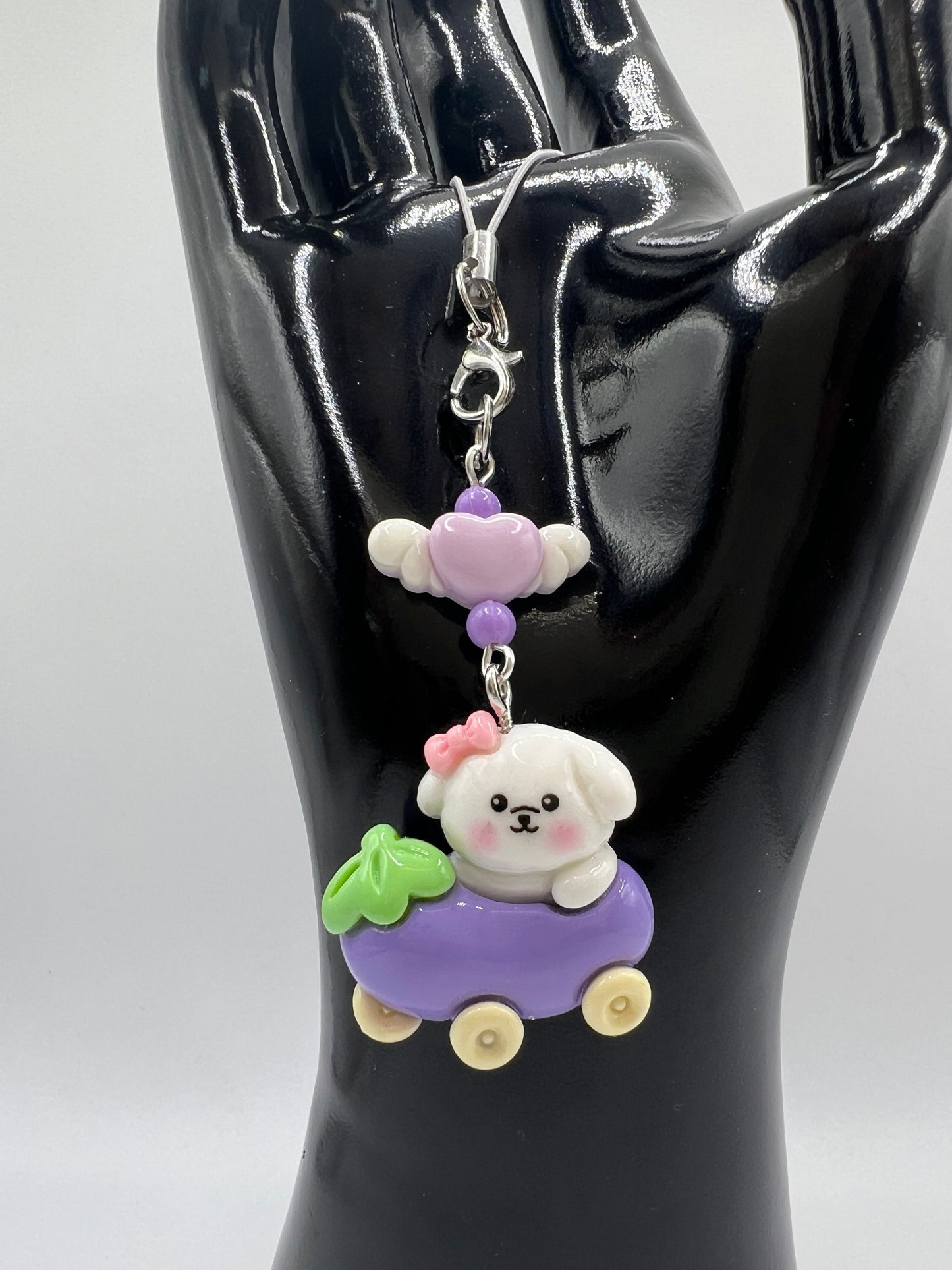 Cartoon Resin Keychain / Bag Chain – Lightweight Cute Accessory