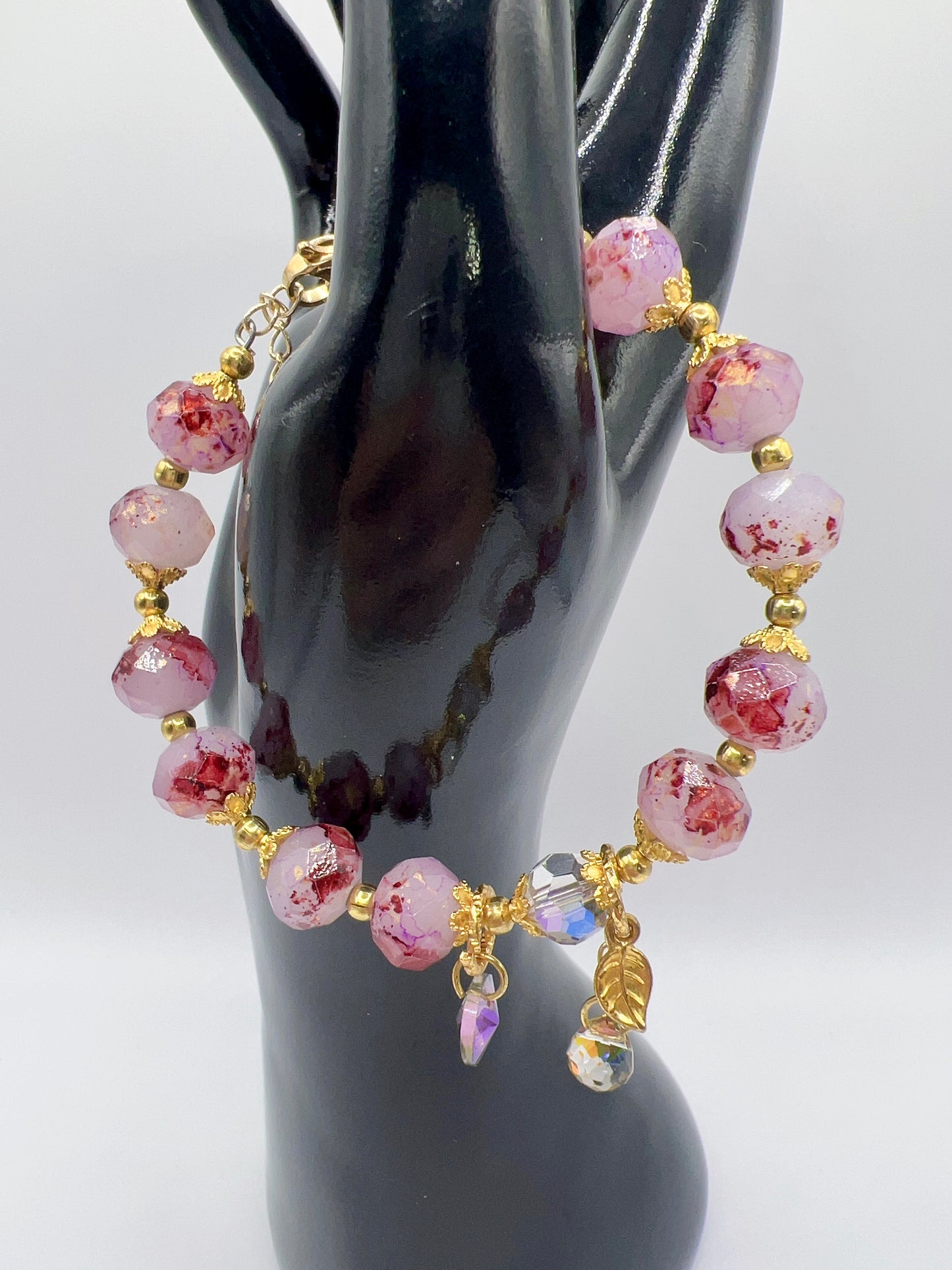 Bead Bracelet with Cute Charms & Spacers – Adjustable 10 Designs