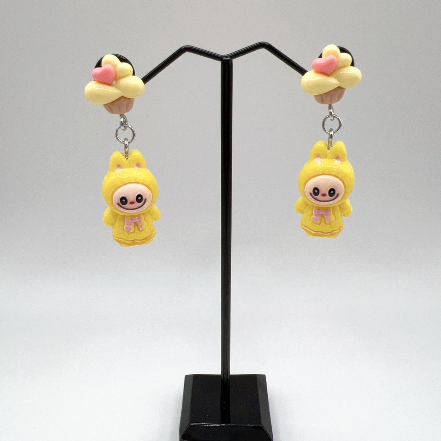 Handmade Cute Monster Drop Earrings Multiple Colors Available Gift for Women