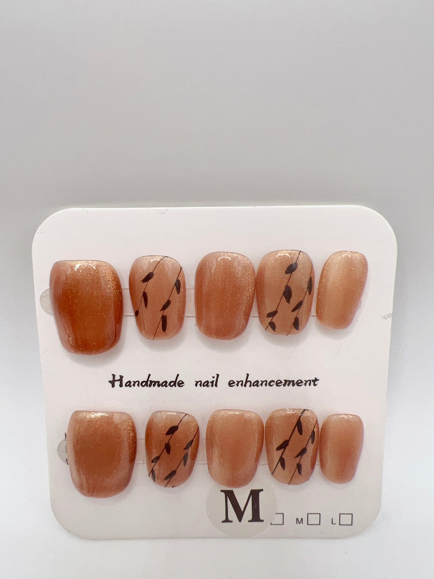 Short Square Press On Nails Simple design – 10 Designs Medium Size