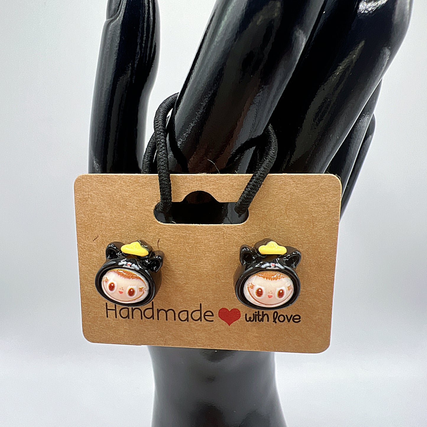 Cue Monster Stud Earrings – Multiple Colors Available