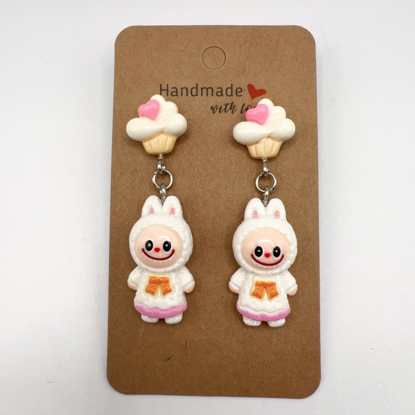 Handmade Cute Monster Drop Earrings Multiple Colors Available Gift for Women
