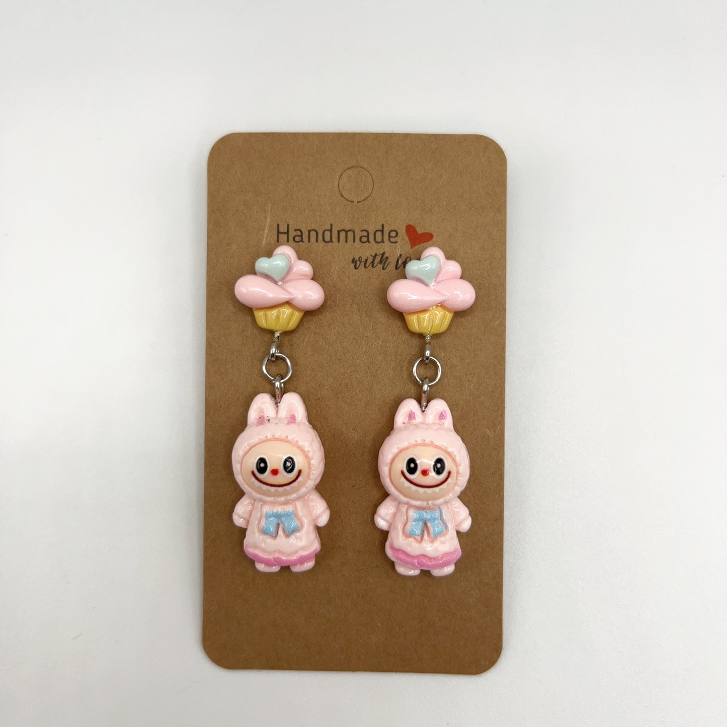 Handmade Cute Monster Drop Earrings Multiple Colors Available Gift for Women