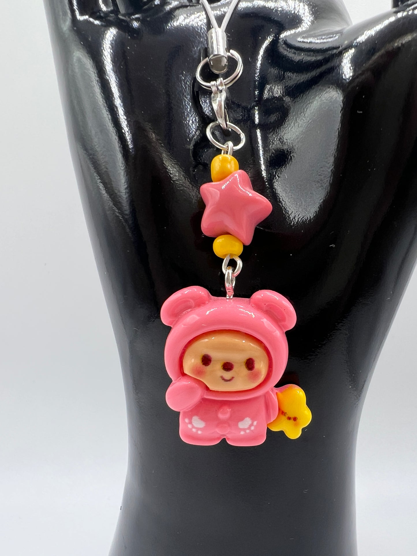 Cartoon Resin Keychain / Bag Chain – Lightweight Cute Accessory