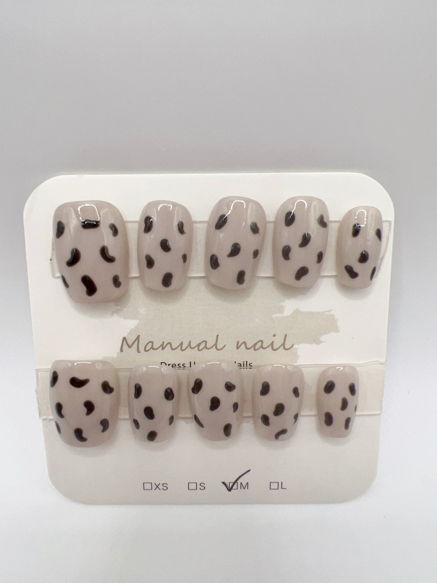 Short Square Press On Nails Simple design – 10 Designs Medium Size
