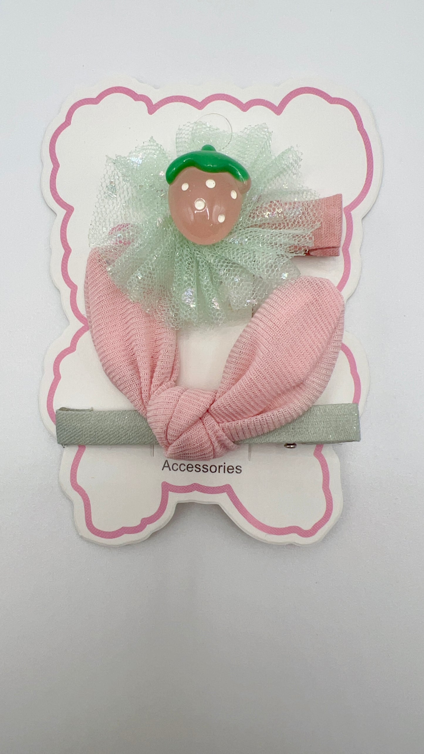 Cute Fruit Hair Clips Set – 3 Options, Perfect for Girls & Gifts