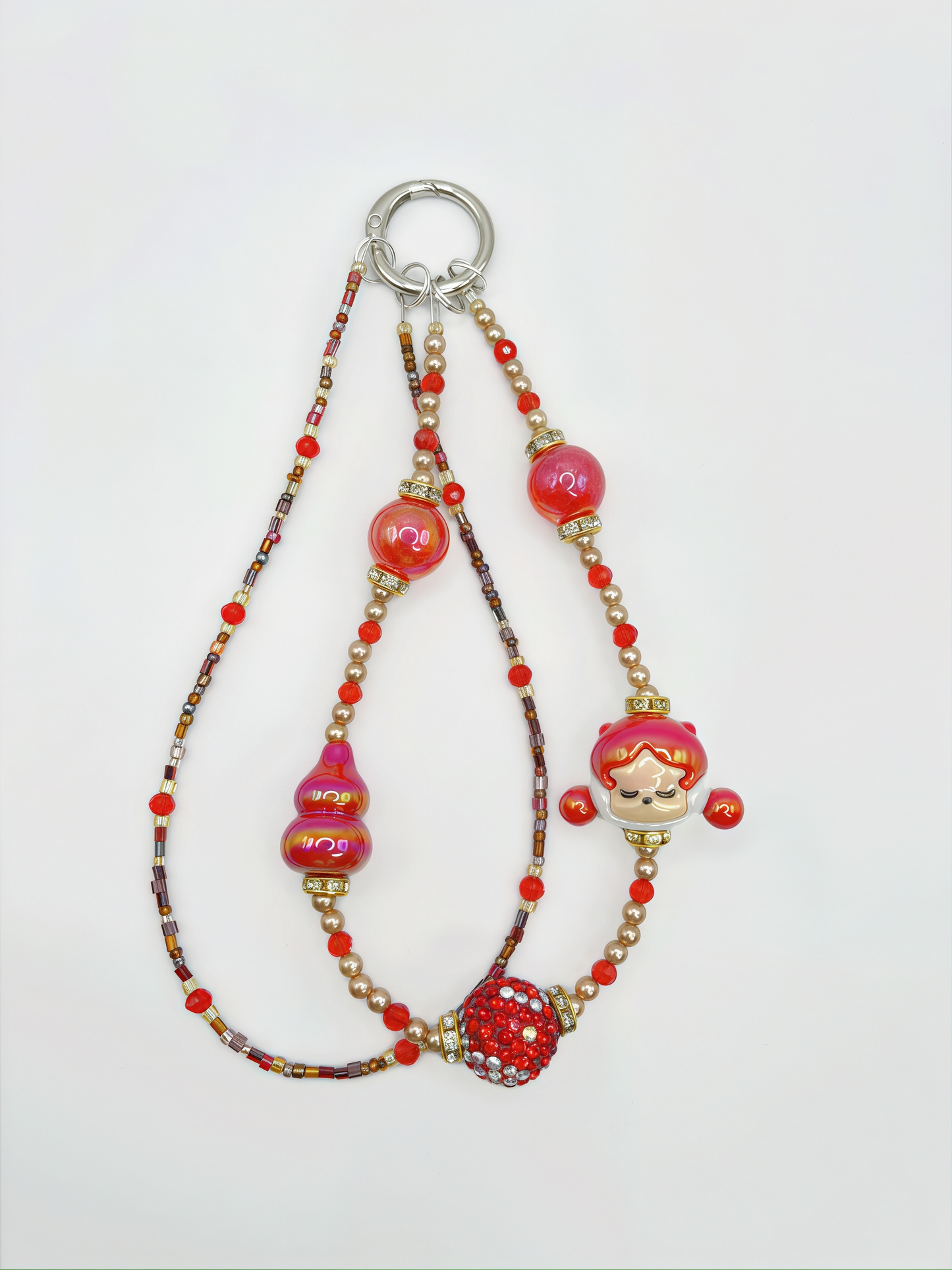 Handmade Beaded Phone Chain & Bag Chain – Cute and Elegant Design
