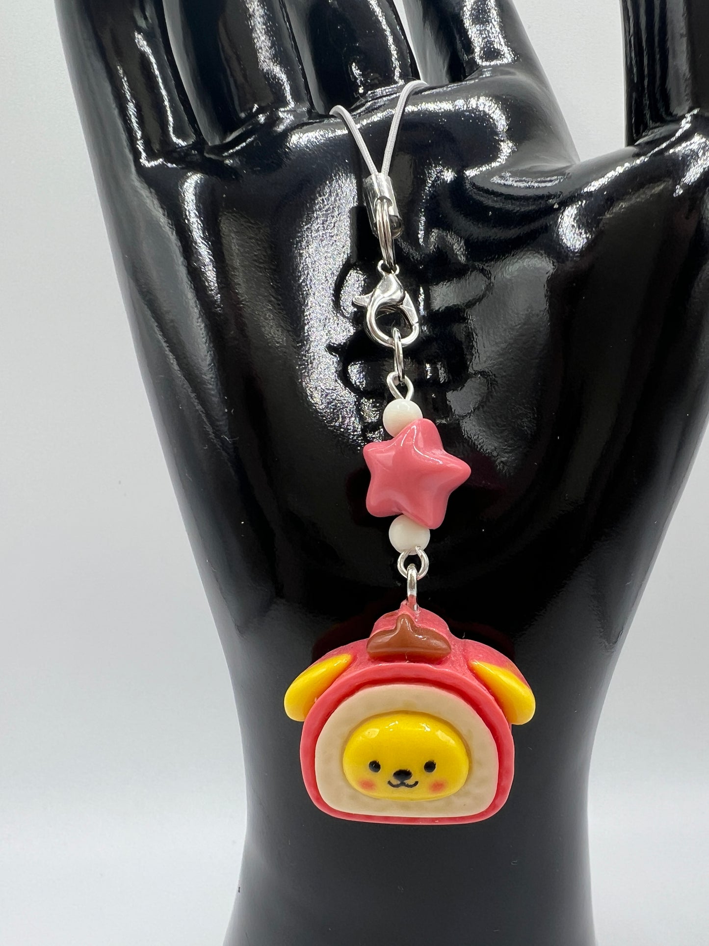 Cartoon Resin Keychain / Bag Chain – Lightweight Cute Accessory