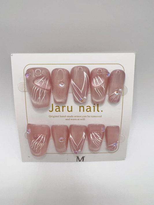 Short Coffin Press On Nails – Medium Size