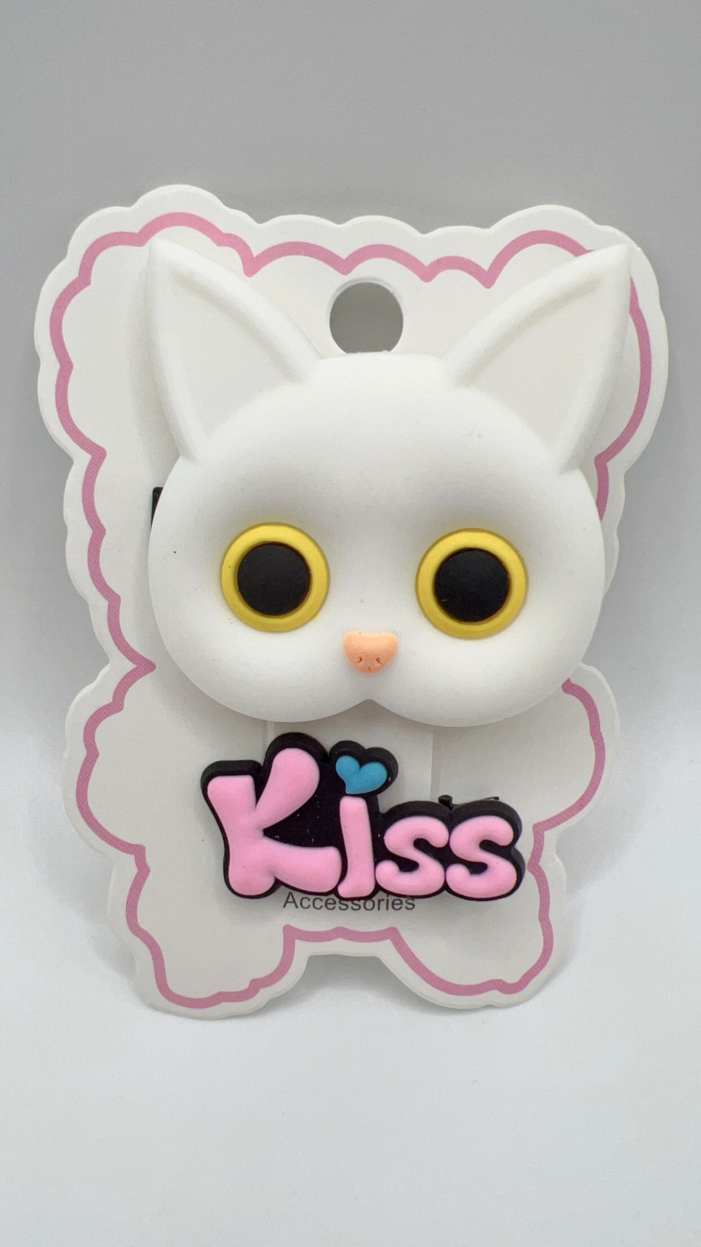Handmade Silicone Cartoon Cute Hair Clip for Girls Two Style Options Gift Idea