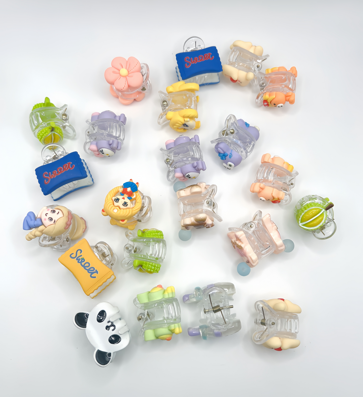 70PCS Mini Hair Claw Clips Set | Cute Small Hair Clamps for Girls
