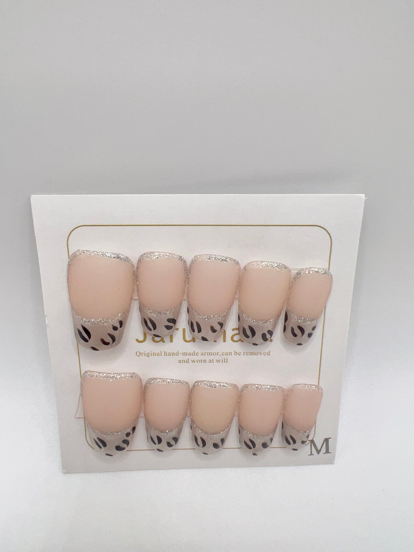 Short Coffin Press On Nails Simple Design – Medium Size