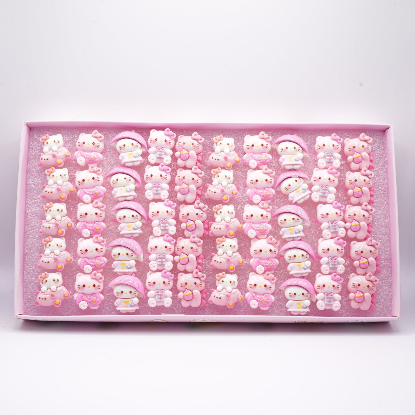 Pink cute rings for kids