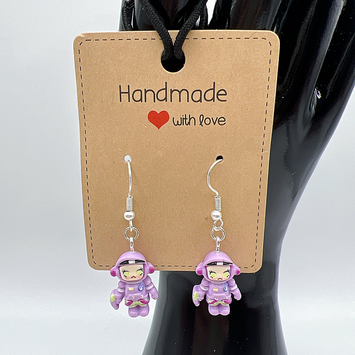 Cute Monster Dangle Earrings – Multiple Colors Available